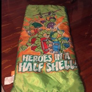 Mutan ninja turtle kid sleeping bag 2014